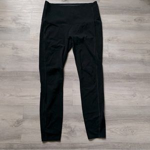 Spanx Black Slimming Leggings Womens Size Large